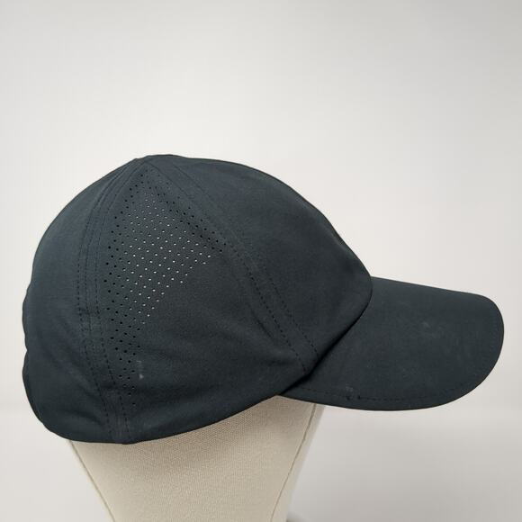 Columbia Strapback Baseball Hat Black One Size Adjustable Spell Out - Picture 5 of 10